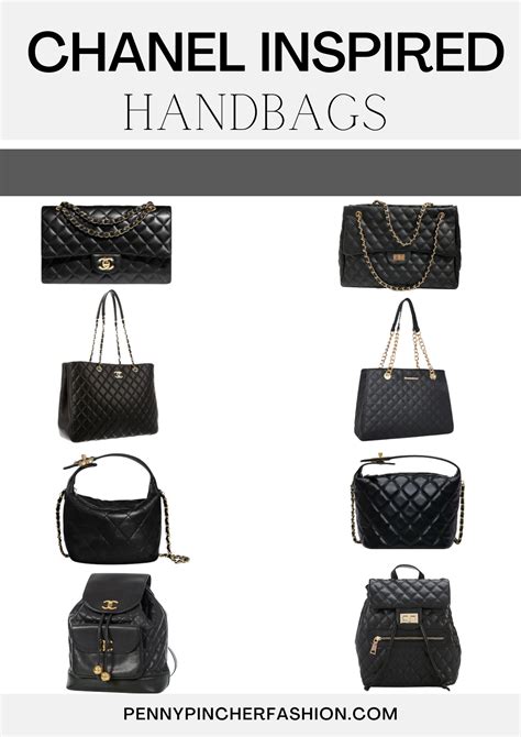 types of chanel handbags|bags that look like chanel.